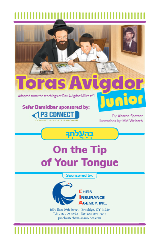 Toras Avigdor - Junior — Parshas Behaalotecha
