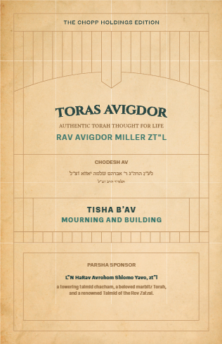 Toras Avigdor — Parshas Devorim