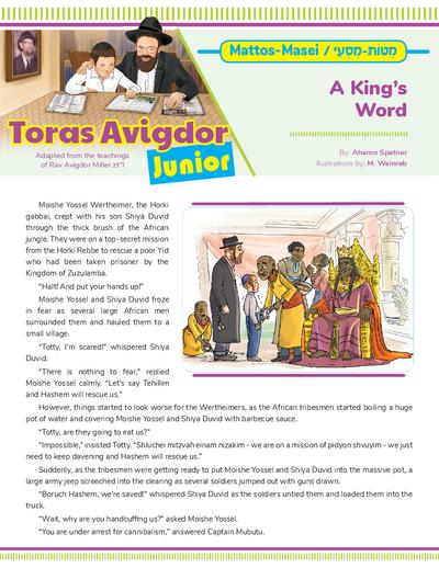 Toras Avigdor - Junior — Parshas Matos-Massei