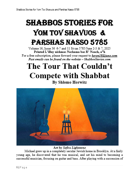 Shabbos Stories — Parshas Bamidbar