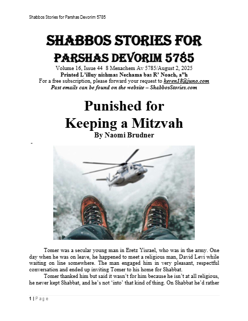 Shabbos Stories — Parshas Devorim