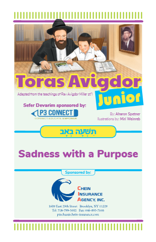 Toras Avigdor - Junior — Parshas Devorim