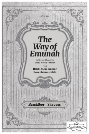 The Way of Emunah — Parshas Bamidbar