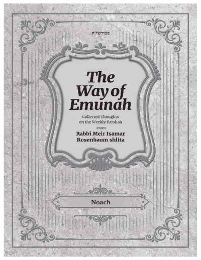 The Way of Emunah — Parshas Noach