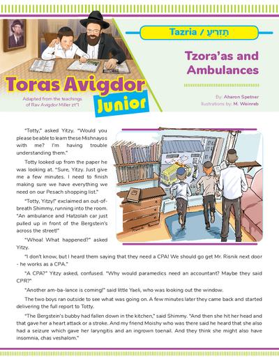 Toras Avigdor - Junior — Parshas Tazria