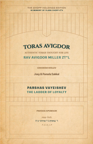 Toras Avigdor — Parshas Vayeishev