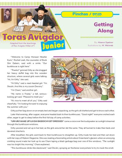 Toras Avigdor - Junior — Parshas Pinchas