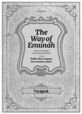 The Way of Emunah — Parshas Vayigash
