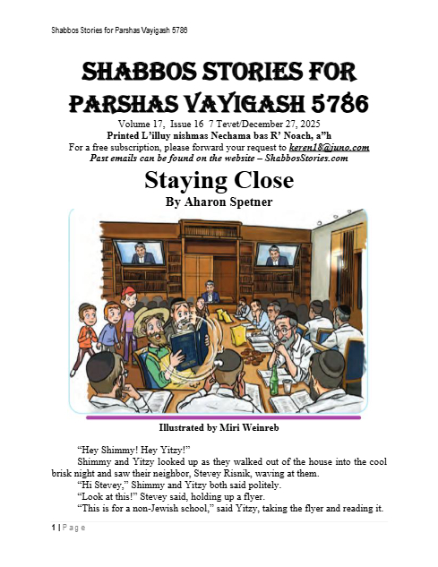Shabbos Stories — Parshas Vayigash