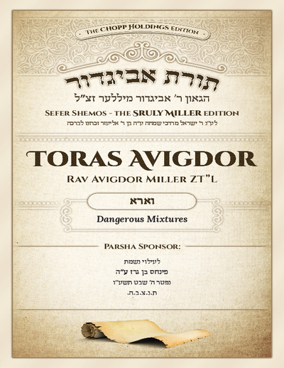 Toras Avigdor — Parshas Va'eira