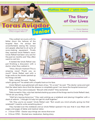 Toras Avigdor - Junior — Parshas Matos-Massei
